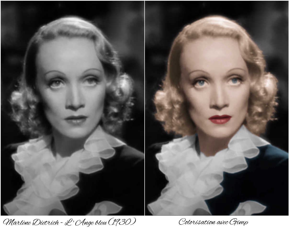 Marlène Dietrich dans l'Ange bleu, film allemand (Der blaue Engel) réalisé par Josef von Sternberg en 1930
