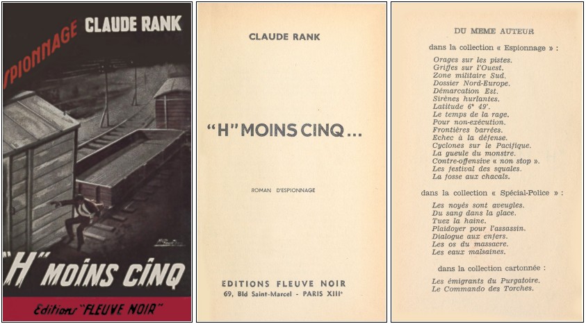 Claude Rank - H moins cinq (1960)