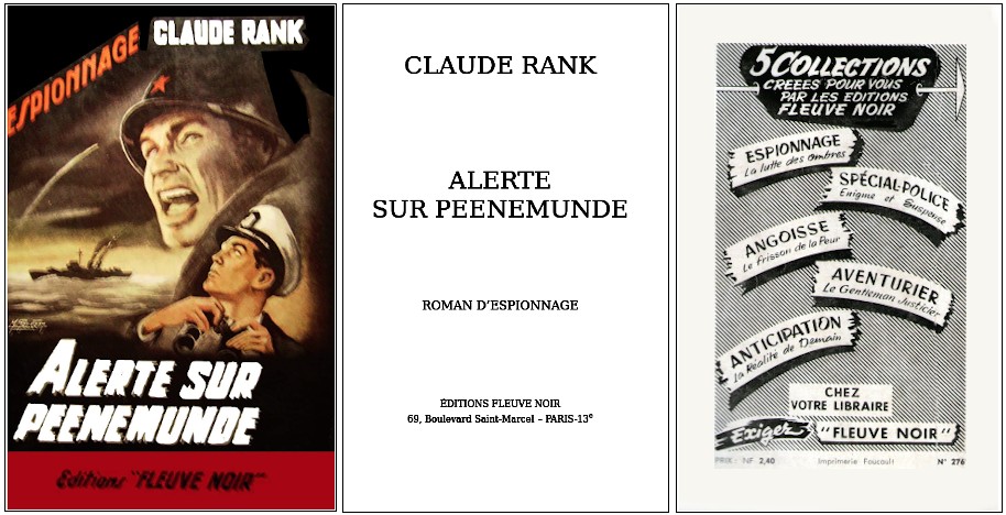 Claude Rank - Alerte sur Peenemunde (1961)