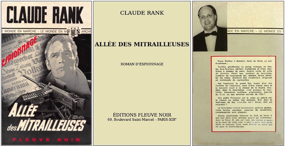 Claude Rank - Allée des mitrailleuses (1968)