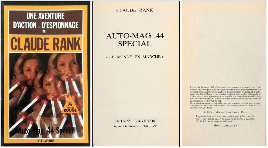 Claude Rank - Auto-Mag .44 Special  (1985)