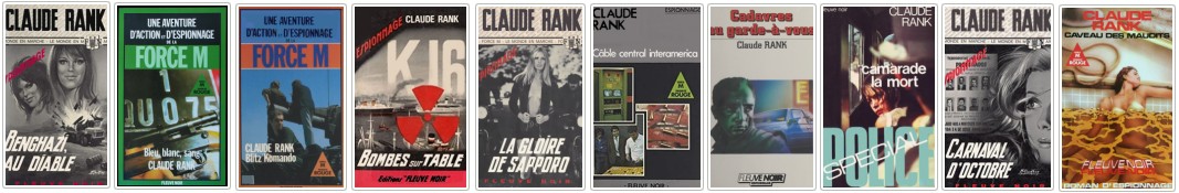Claude Rank - Couvertures des romans (B à C) 
