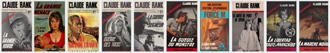 Claude Rank - Couvertures des romans (L) 