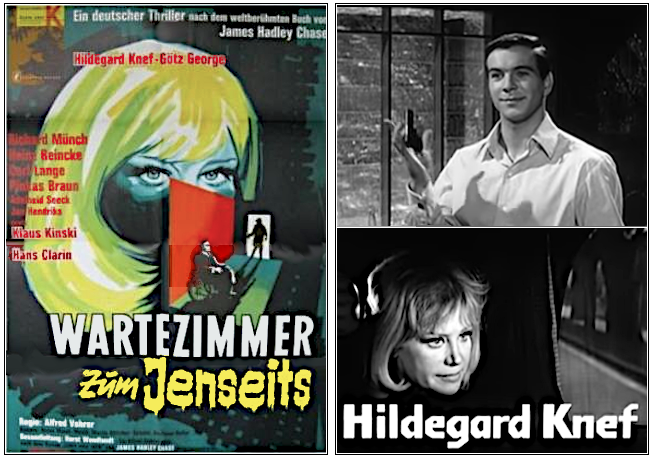 Wartezimmer zum Jenseits (1964), film d'Alfred Vohrer - Götz George, Hildegard Knef