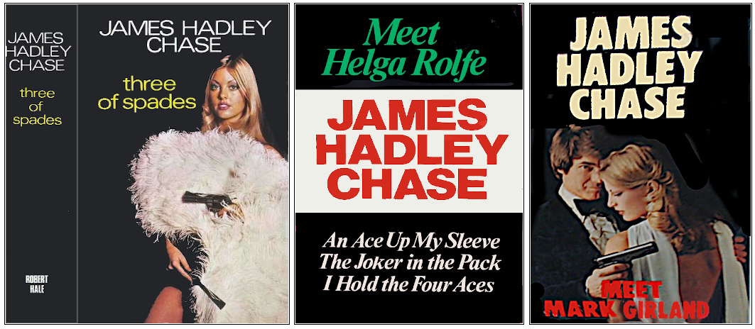 James Hadley Chase - Compilations de romans - Éditions Robert Hale 
