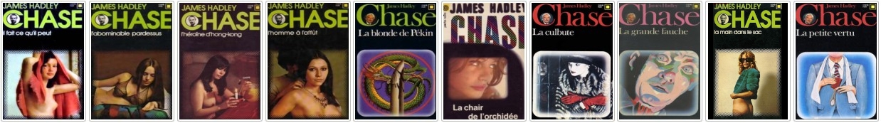 James Hadley Chase - Couvertures des romans (I à L) 