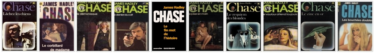 James Hadley Chase - Couvertures des romans (L) 