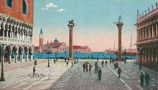 Place Saint-Marc avant 1918- source Commons wikimedia - image public domain