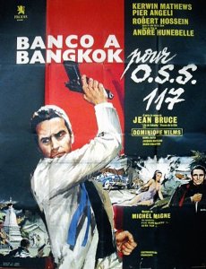 Affiche du filme Banco à Bangkok pour OSS 117 (1964) : Source Google Maps 
