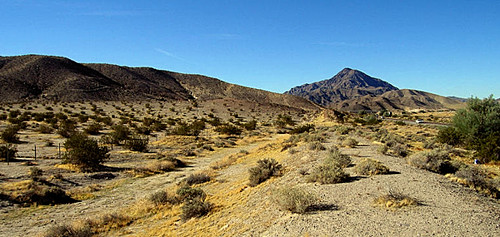 Désert du Nevada : source commons.wikimedia : image public domain