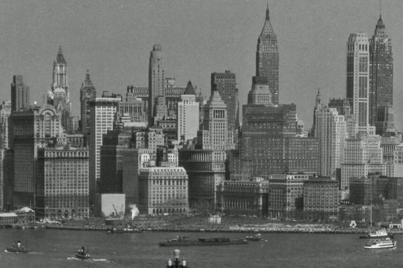 New York années 1950 - source commons.wikimedia (author Infrogmation of New Orleans) gnu free image