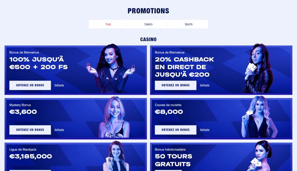 Bankonbet Casino Bonus